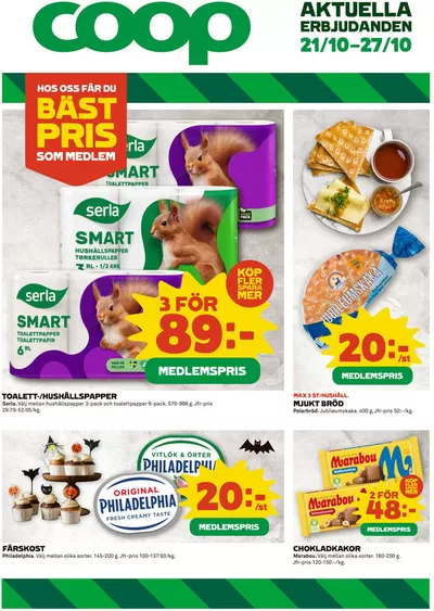 Coop-katalog i Danderyd | Fantastiska rabatter på utvalda produkter | 2024-10-21 - 2024-10-27