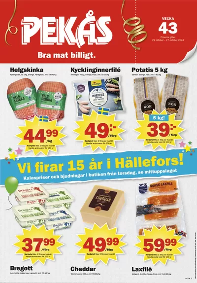 Pekås-katalog i Karlskoga | Pekås Veckans kampanjblad | 2024-10-21 - 2024-11-04