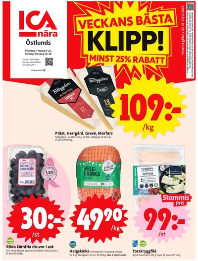 ICA Nära-katalog i Kiruna | Aktuella deals och erbjudanden | 2024-10-21 - 2024-10-27