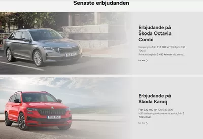 ŠKODA-katalog i Mölndal | Senaste erbjudanden  | 2024-10-23 - 2024-11-13