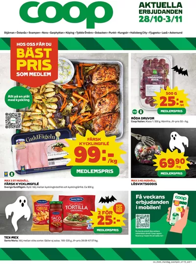 Coop-katalog i Örebro | Fantastiskt erbjudande för alla kunder | 2024-10-28 - 2024-11-03