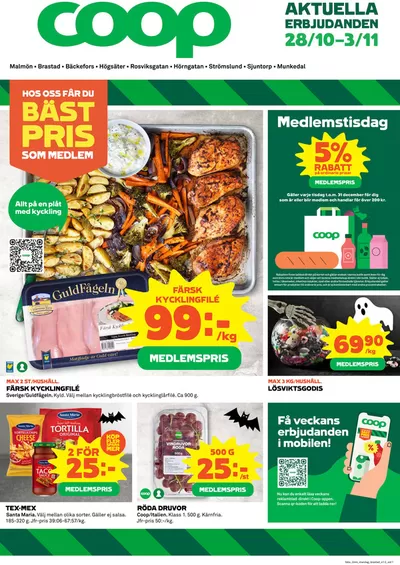 Coop-katalog i Högsäter | Attraktiva specialerbjudanden för alla | 2024-10-28 - 2024-11-03