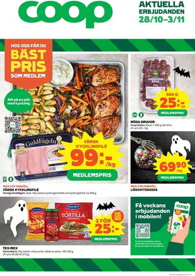 Coop-katalog i Tumlehed | Upptäck attraktiva erbjudanden | 2024-10-28 - 2024-11-03