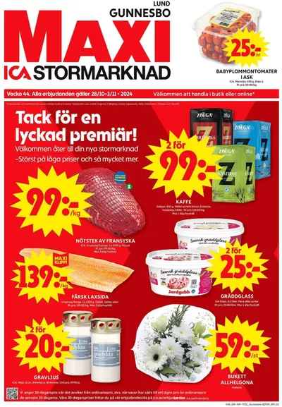 ICA Kvantum-katalog i Lund (Skåne) | Specialerbjudanden för dig | 2024-10-27 - 2024-11-10