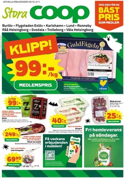 Stora Coop-katalog i Trelleborg | Exklusiva deals och fynd | 2024-10-28 - 2024-11-03