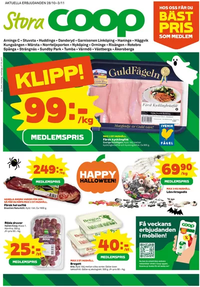 Stora Coop-katalog i Sollentuna | Upptäck attraktiva erbjudanden | 2024-10-28 - 2024-11-03