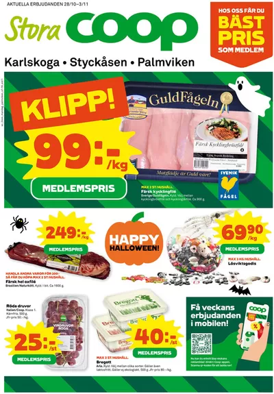 Erbjudanden av Matbutiker i Arvika | Top-deals för alla kunder de Stora Coop | 2024-10-28 - 2024-11-03