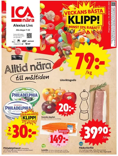 ICA Nära-katalog i Tumlehed | Aktuella deals och erbjudanden | 2024-10-28 - 2024-11-03