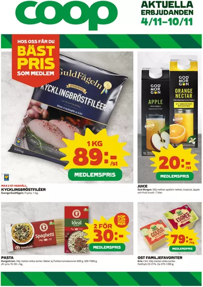 Coop-katalog i Bromma | Top-deals och rabatter | 2024-11-04 - 2024-11-10