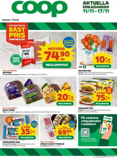 Coop-katalog i Matfors | Aktuella fynd och erbjudanden | 2024-11-11 - 2024-11-17