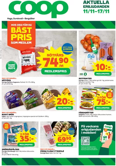 Coop-katalog i Matfors | Fantastiska rabatter på utvalda produkter | 2024-11-11 - 2024-11-17