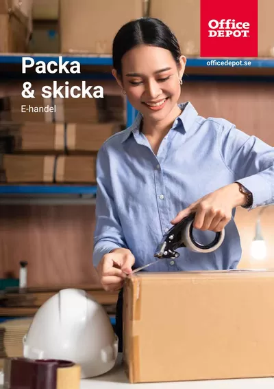 Erbjudanden av Böcker och Kontorsmaterial | Office Depot - Packa & skicka E-handel de Office Depot | 2024-11-08 - 2024-11-22