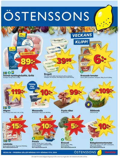 Östenssons-katalog i Skänninge | Östenssons reklambad | 2024-11-10 - 2024-11-24