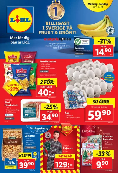 Lidl-katalog i Matfors | Specialerbjudanden för dig | 2024-11-18 - 2024-11-24