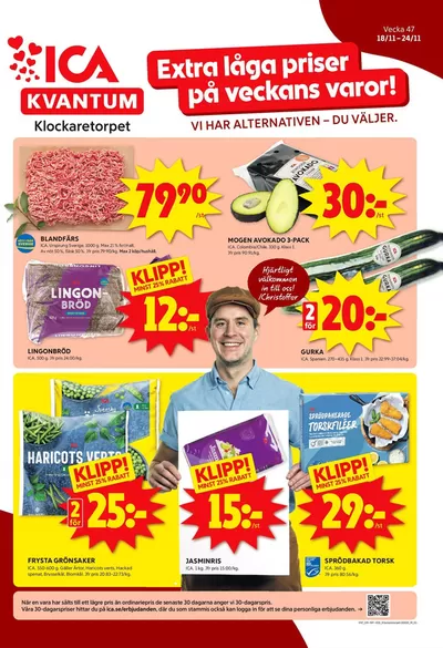 ICA Kvantum-katalog i Skärblacka | Rabatter och kampanjer | 2024-11-11 - 2024-11-25