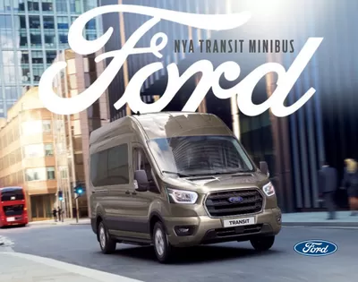 Erbjudanden av Bilar och Motor i Lidingö | Ford Broschyr Transit Minibuss de Ford | 2024-11-11 - 2024-11-25