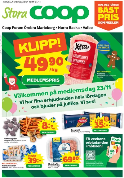 Coop Forum-katalog i Örebro | Exklusiva fynd | 2024-11-18 - 2024-11-24