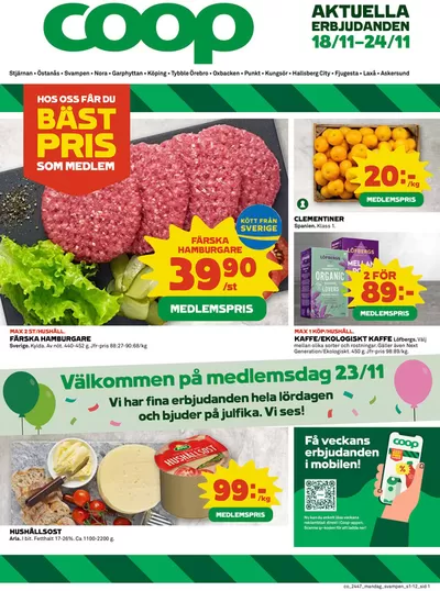 Coop-katalog i Västerås | Rabatter och kampanjer | 2024-11-18 - 2024-11-24