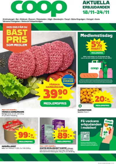 Coop-katalog i Växjö | Fantastiskt erbjudande för fyndjägare | 2024-11-18 - 2024-11-24