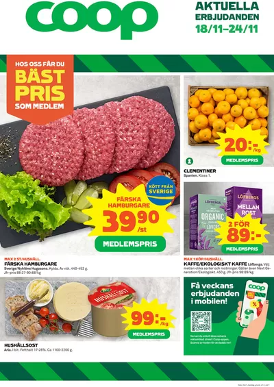 Coop-katalog i Göteborg | Fantastiskt erbjudande för fyndjägare | 2024-11-18 - 2024-11-24