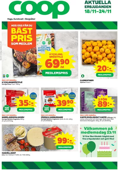 Coop-katalog i Sundsvall | Aktuella specialerbjudanden | 2024-11-18 - 2024-11-24