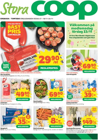 Stora Coop-katalog i Ön | Våra bästa erbjudanden för dig | 2024-11-18 - 2024-11-24