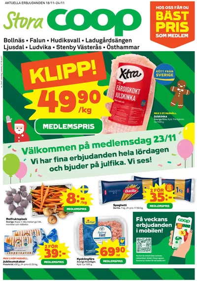 Stora Coop-katalog | Upptäck attraktiva erbjudanden | 2024-11-18 - 2024-11-24