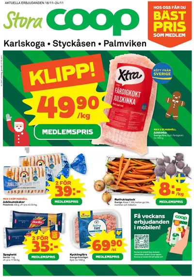 Stora Coop-katalog | Nya erbjudanden att upptäcka | 2024-11-18 - 2024-11-24