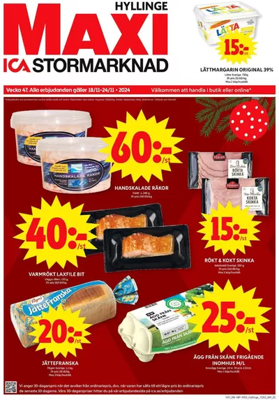 ICA Maxi-katalog i Ängelholm | Aktuella fynd och erbjudanden | 2024-11-18 - 2024-11-24