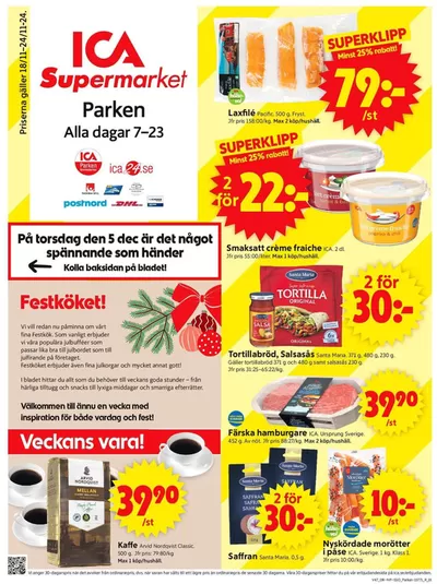 ICA Supermarket-katalog i Garphyttan | Exklusiva fynd | 2024-11-18 - 2024-11-24