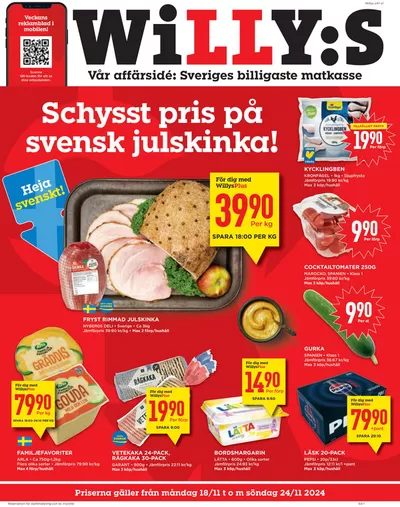 Willys-katalog i Göteborg | Exklusiva deals för våra kunder | 2024-11-18 - 2024-11-24