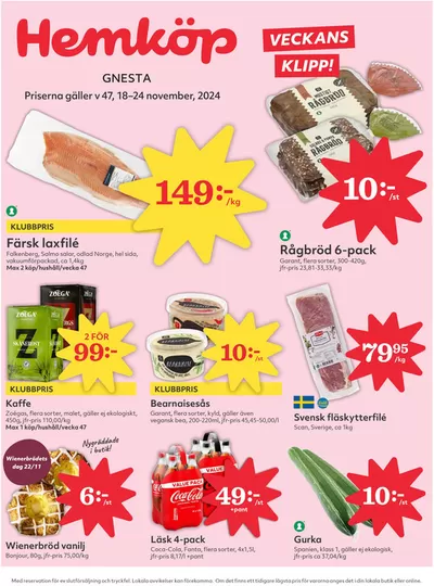 Hemköp-katalog i Södertälje | Specialerbjudanden för dig | 2024-11-18 - 2024-11-24