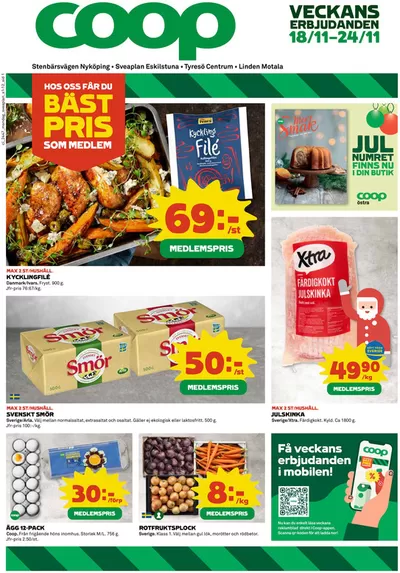 Coop-katalog | Upptäck attraktiva erbjudanden | 2024-11-18 - 2024-11-24