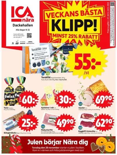 ICA Nära-katalog i Växjö | Top-deals och rabatter | 2024-11-18 - 2024-11-24