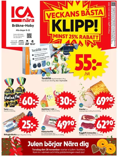 ICA Nära-katalog i Bräkne-Hoby | Exklusiva fynd | 2024-11-18 - 2024-11-24