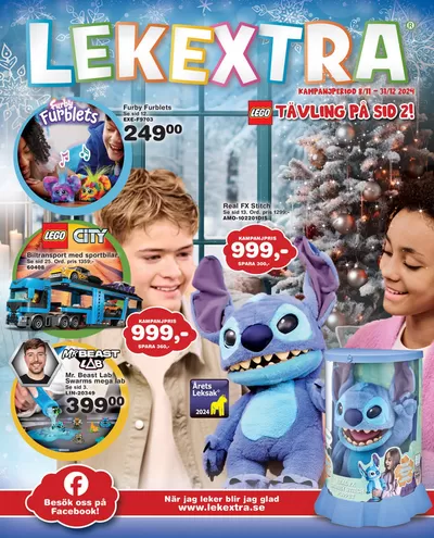 Erbjudanden av Leksaker och Barn | Julkatalog Lekextra de Lekextra | 2024-11-20 - 2024-12-04