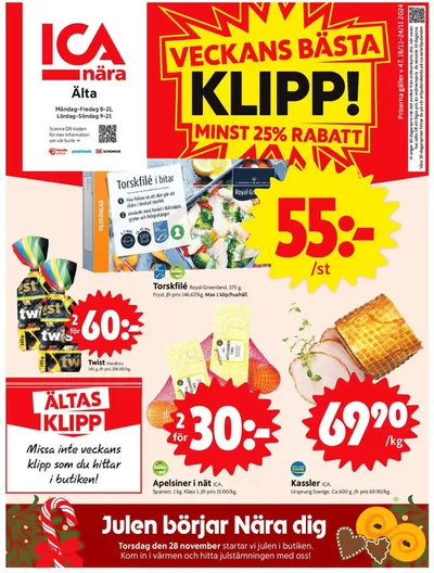 ICA Nära-katalog i Farsta | Exklusiva deals och fynd | 2024-11-18 - 2024-11-24