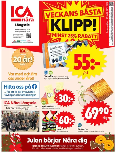 ICA Nära-katalog i Sollefteå | Top-deals för alla kunder | 2024-11-18 - 2024-11-24