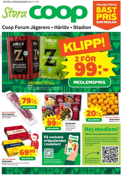 Coop Forum-katalog i Malmö | Exklusiva deals för våra kunder | 2024-11-25 - 2024-12-01