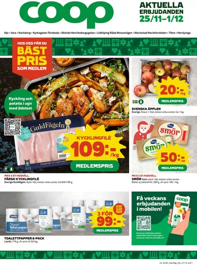 Coop-katalog i Mariestad | Exklusiva fynd | 2024-11-25 - 2024-12-01