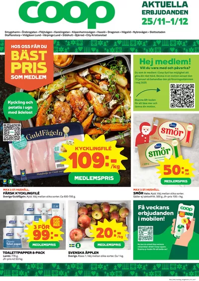 Coop-katalog i Trelleborg | Fantastiskt erbjudande för alla kunder | 2024-11-25 - 2024-12-01