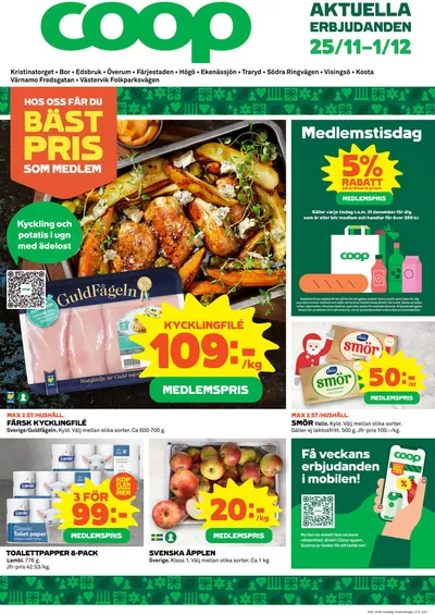 Coop-katalog i Växjö | Top-erbjudanden för alla fyndjägare | 2024-11-25 - 2024-12-01