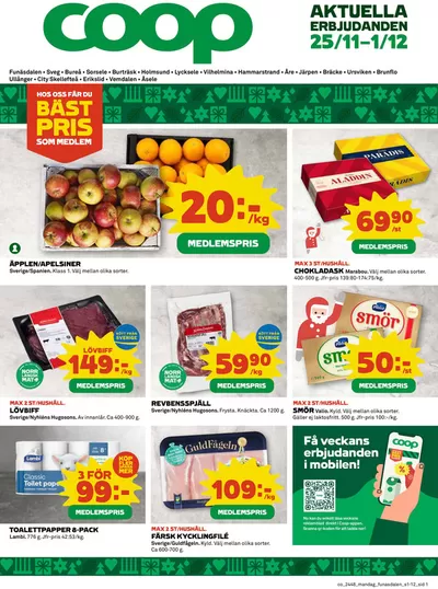 Coop-katalog i Skellefteå | Aktuella specialerbjudanden | 2024-11-25 - 2024-12-01