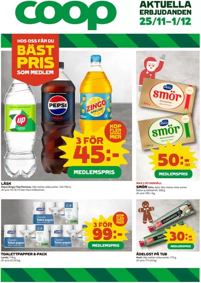 Coop-katalog i Solna | Top-deals och rabatter | 2024-11-25 - 2024-12-01