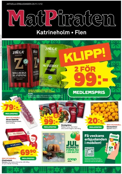 Coop-katalog i Sköldinge | Stort urval av erbjudanden | 2024-11-25 - 2024-12-01