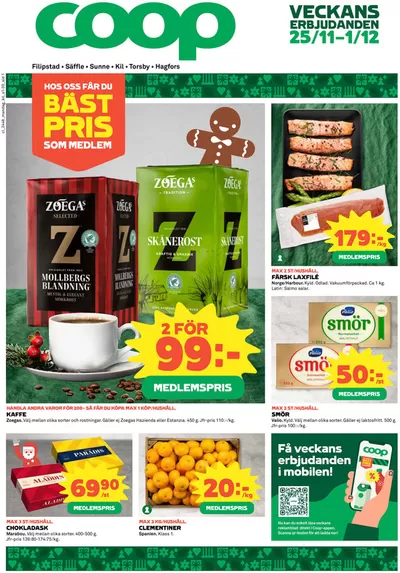 Coop-katalog i Sunne | Erbjudanden för fyndjägare | 2024-11-25 - 2024-12-01