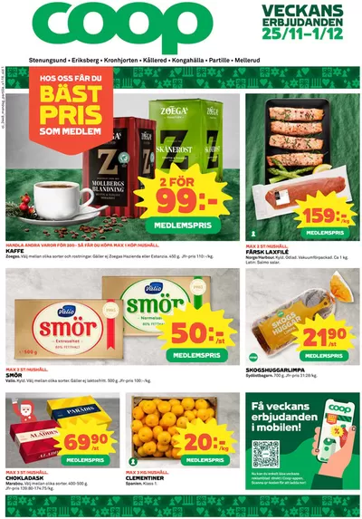 Coop-katalog i Tjörn | Exklusiva deals för våra kunder | 2024-11-25 - 2024-12-01