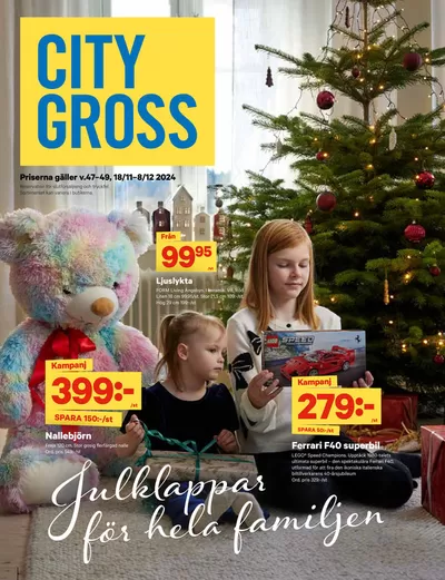 City Gross-katalog i Stavsjöbruk | Fantastiska rabatter på utvalda produkter | 2024-11-18 - 2024-11-24