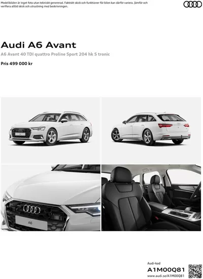 Audi-katalog i Linköping | Audi A6 Avant | 2024-11-24 - 2025-11-24