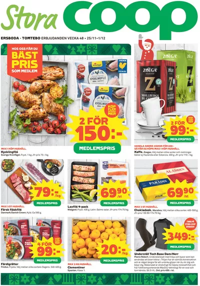 Stora Coop-katalog i Strömbäck | Top-erbjudanden för alla fyndjägare | 2024-11-25 - 2024-12-01